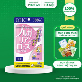  Viên uống Hoa Hồng thơm cơ thể DHC Bulgarian Rose Nhật Bản 30 ngày - 60 viên giúp khử mùi cơ thể 