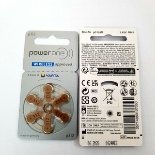 pin máy trợ thính 10-13-312-675 (chính hãng của ĐỨC )