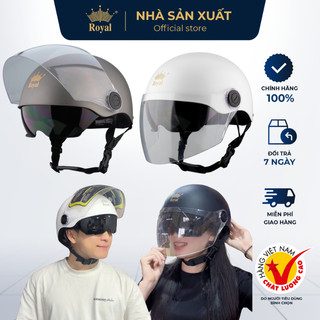  Mũ Bảo Hiểm Royal Chính Hãng M579K Dòng 2 Kính Che Chắn Tốt Nón Bảo Hiểm Royal Hợp Nam Nữ Tiện Lợi  Nhà Sản Xuất 