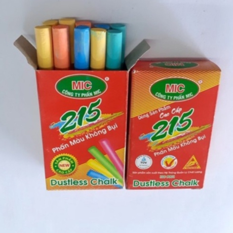 3Hộp Phấn Màu MIC 215 [VPP GIÁ SỈ]