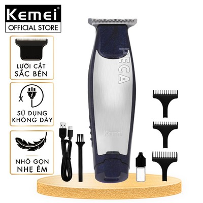 Tông đơ chấn viền Kemei KM-5021 nhỏ gọn tiện lợi có thể khắc tóc, cạo đầu, tattoo tóc - Hàng chính hãng