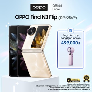 [Voucher 1500k] Điện thoại OPPO FIND N3 FLIP (12GB/256GB) | Gập mở phong cách - Hàng chính hãng