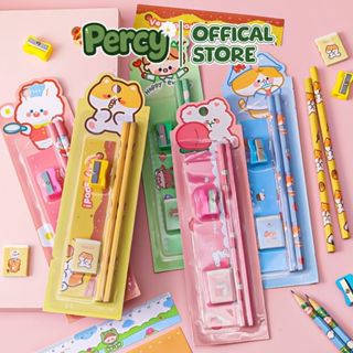 Set 5 hộp Quà Tặng Cuối kỳ Học Sinh quà khen thưởng giá rẻ cho bé, Đồ Dùng Học Tập Văn Phòng Phẩm