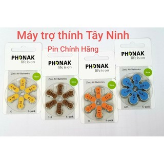 pin máy trợ thính phonak thụy sỹ (chính hãng)