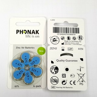 pin máy trợ thính phonak thụy sỹ (chính hãng)