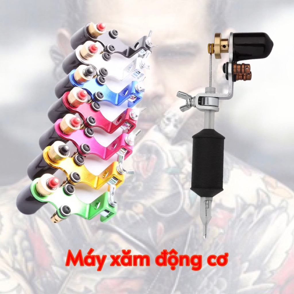 Máy xăm mới tơ EO2 sử dụng động cơ