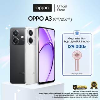 [2 phiên bản bộ nhớ] Điện Thoại OPPO A3 | Siêu bền | SUPERVOOC | Kháng nước và bụi - Hàng chính hãng
