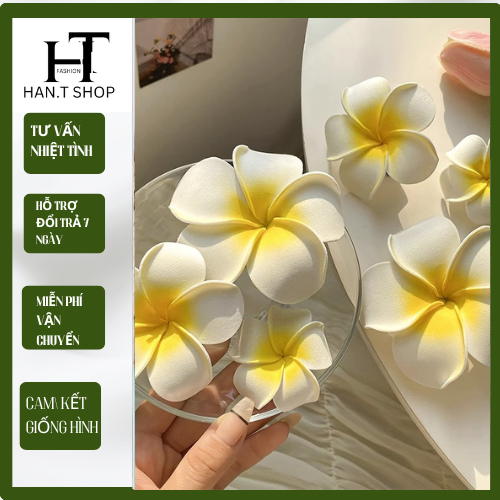Kẹp Tóc Hình Hoa  Thanh Lịch Thời Trang Hè Phong Cách Hàn Quốc Cho Nữ