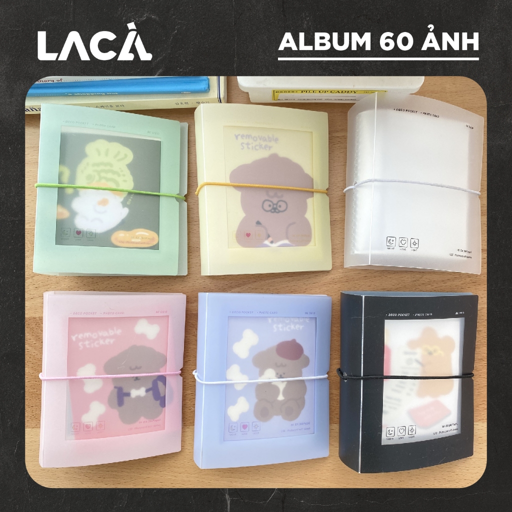 ALBUM ẢNH CÓ KẸP DÂY - ALBUM NHÁM MỜ ĐƠN GIẢN| La Cà Studio
