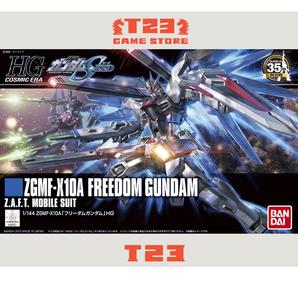 HG Freedom Gundam – HG – 1/144 – HGCE – MÔ HÌNH GUNDAM CHÍNH HÃNG BANDAI