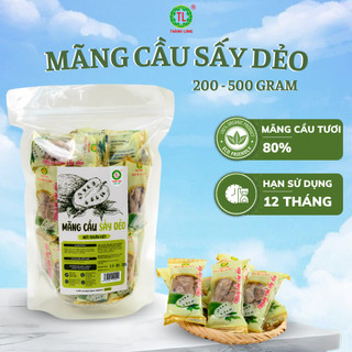  Mứt Mãng Cầu Sấy Dẻo Thành Long - Đồ Ăn Vặt Thơm Ngon Thượng Hạng Gói Bịch 200g 500g - Việt Nam 
