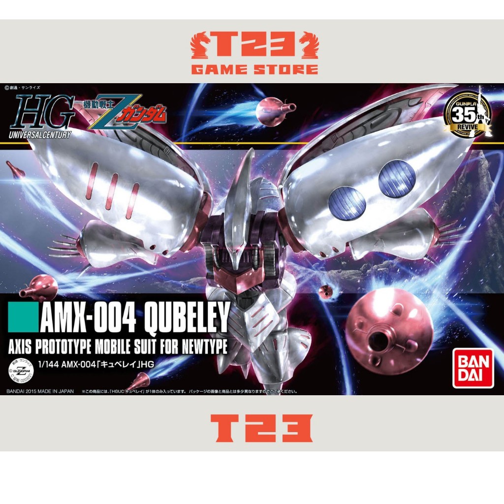 Mô Hình Lắp Ráp HGUC QUBELEY – HG – 1/144 – HGUC – MÔ HÌNH GUNDAM CHÍNH HÃNG BANDAI