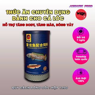  Thức ăn tăng size tăng màu dành cá Lóc 125g 
