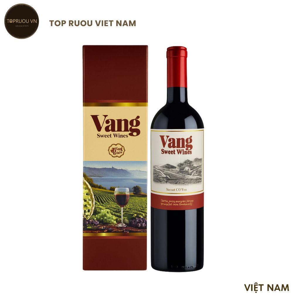 Vang Đỏ Việt Nam Pilot Sweet Wine - 750ml [TOPRUOUVIETNAM]