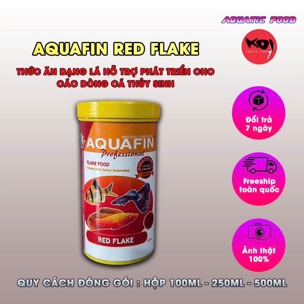 Aquafin-Thức ăn cá dạng lá