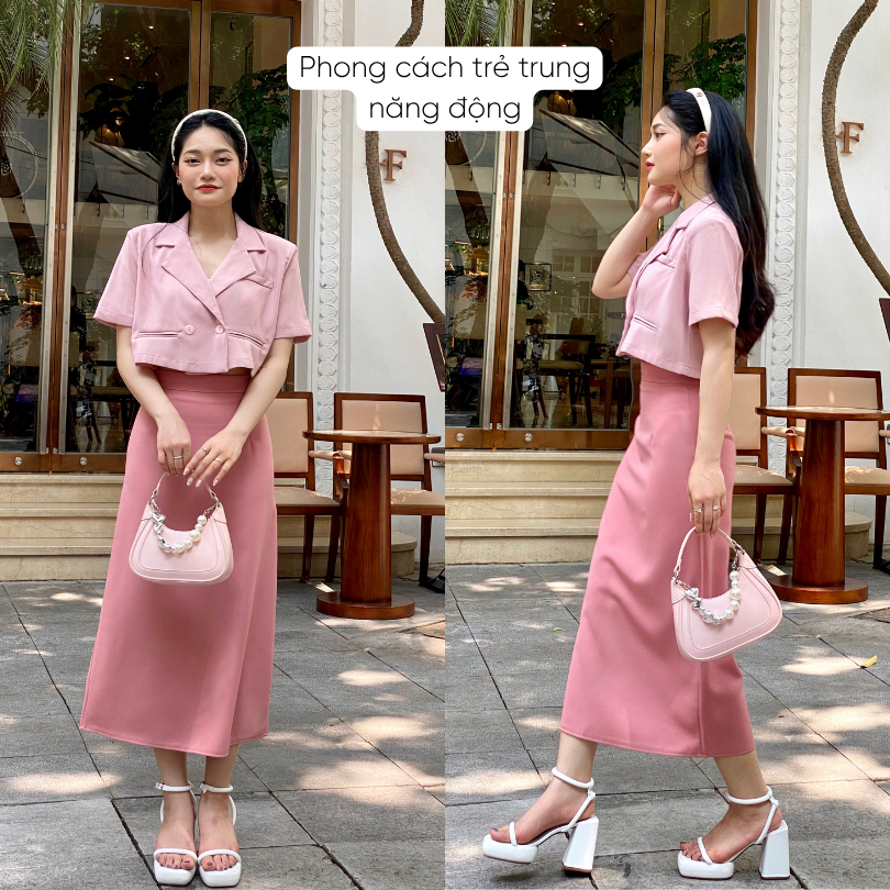 Chân váy nữ midi dáng dài chữ A Mely Fashion trẻ trung công sở cạp cao che bụng tôn dáng có xẻ sau có bigsize CV59-01 | BigBuy360 - bigbuy360.vn