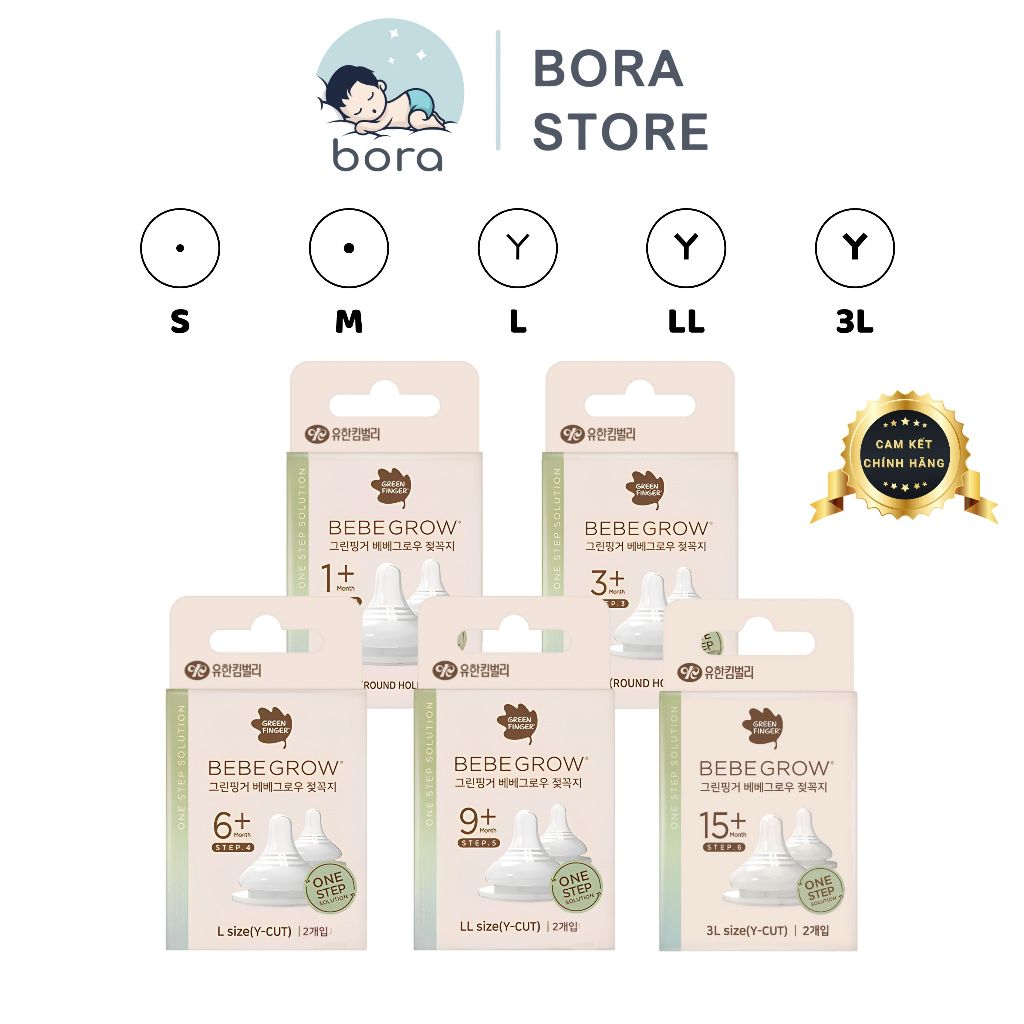 Núm ti Green Finger Hàn Quốc chính hãng đủ size S/M/L/LL