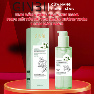 Tinh Dầu Dưỡng Tóc GINBI 120ML - Phục Hồi Tóc Khô Xơ, Hư Tổn Nặng, Không Bết, Tóc Bóng Mượt Hương Hoa Thơm
