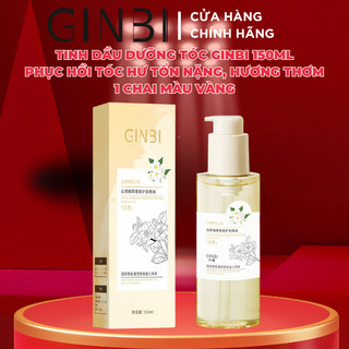 Tinh Dầu Dưỡng Tóc GINBI 120ML - Phục Hồi Tóc Khô Xơ, Hư Tổn Nặng, Không Bết, Tóc Bóng Mượt Hương Hoa Thơm