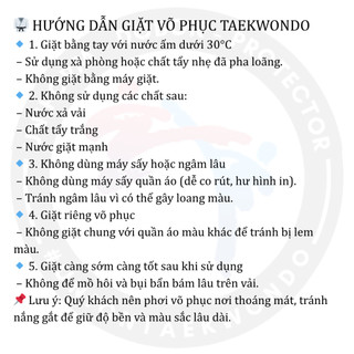Võ Phục Taekwondo KWON BASIC x UnionTaekwondoSHOP dobok