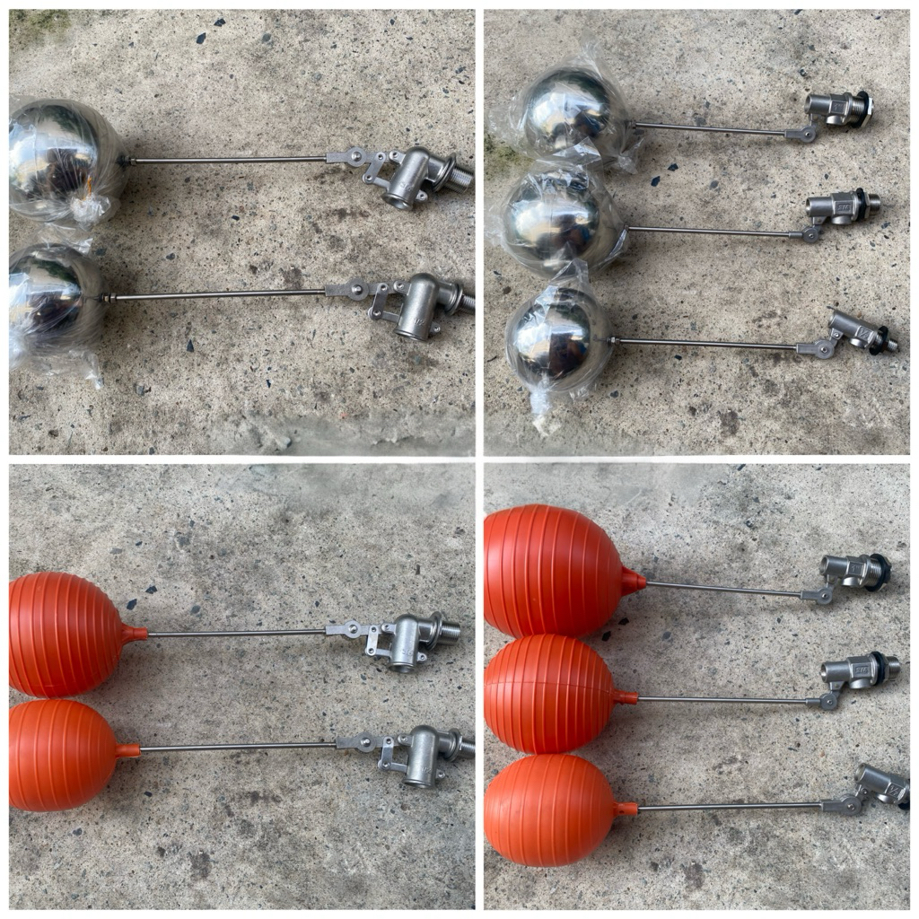 Phao cơ inox 21 27 34