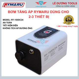 [KHÔNG TÍCH ÁP ĐƯỜNG ỐNG] Bơm Tăng Áp RYMARU Dùng Cho 2-3 Thiết Bị, Bơm Siêu Êm, An Toàn Khi Sử Dụng