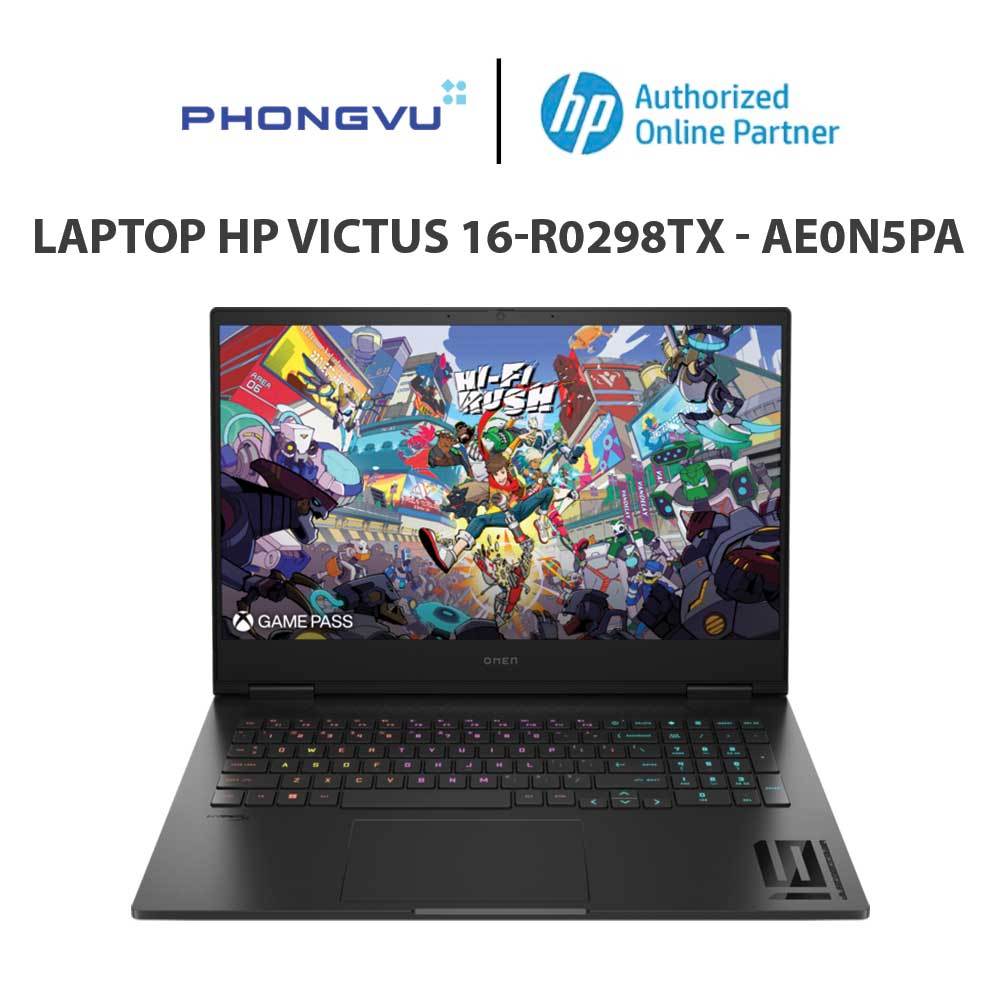 Laptop HP Victus 16-r0298TX - AE0N5PA (i5-13500HX/ GeForce RTX™ 4060/ 16GB/ 512GB/ Windows 11) - Bảo