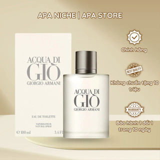   Mã WCP062 giảm 30% đơn 120.000Đ  Nước Hoa Nam Giorgio Armani Acqua Di Gio Chai Full 100ml Apa Store 