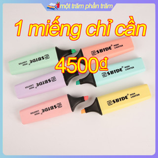 combo 6🌠 Bút Đánh Dấu Highlight, Viết Dạ Quang Nhiều Màu Pastel