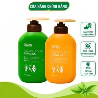  Dầu Gội Thảo Dược Gừng Sả 500g – Cỏ Cây Hoa Lá Chính Hãng Cho Tóc Dầu Bồng Mượt Da Đầu Thoáng Sạch 