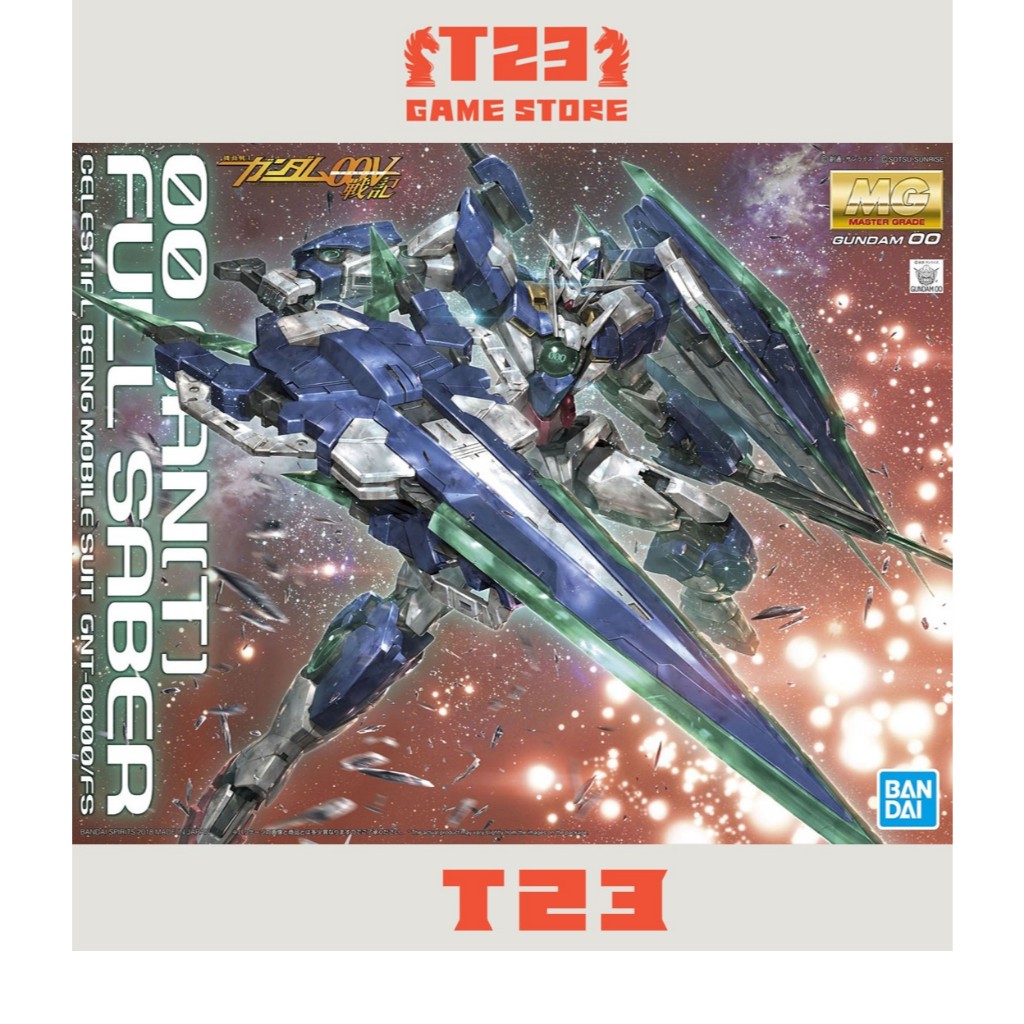 MG 00 Qan[T] Full Saber – MG – 1/100 – MÔ HÌNH GUNDAM CHÍNH HÃNG BANDAI