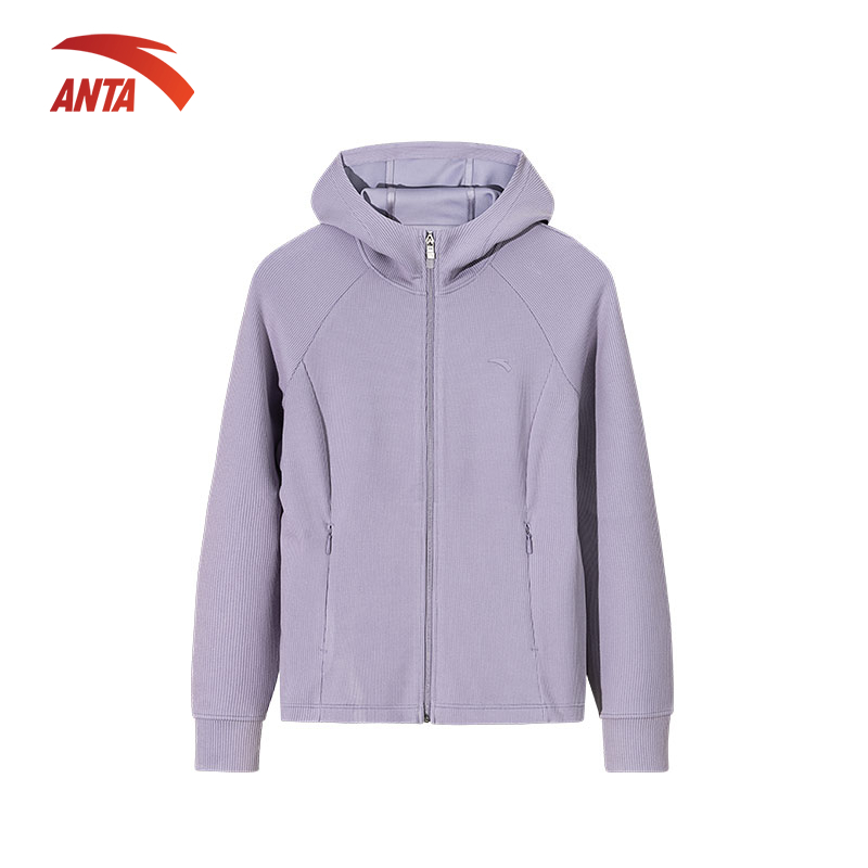 ANTA Nữ Training Áo thể thao len Knitted Track Top 1625A7727