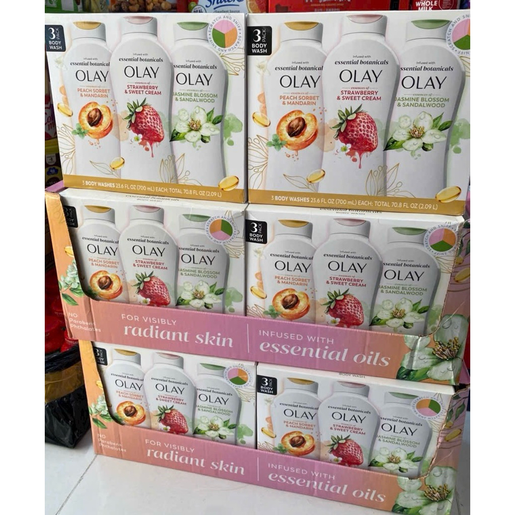Set Sữa tắm  700ml Mỹ mẫu mới 3 chai