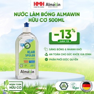  Nước Làm Bóng Almawin Hữu Cơ 500ml dùng cho máy rửa bát làm bóng bát đĩa an toàn cho gia đình HMH.8021500 