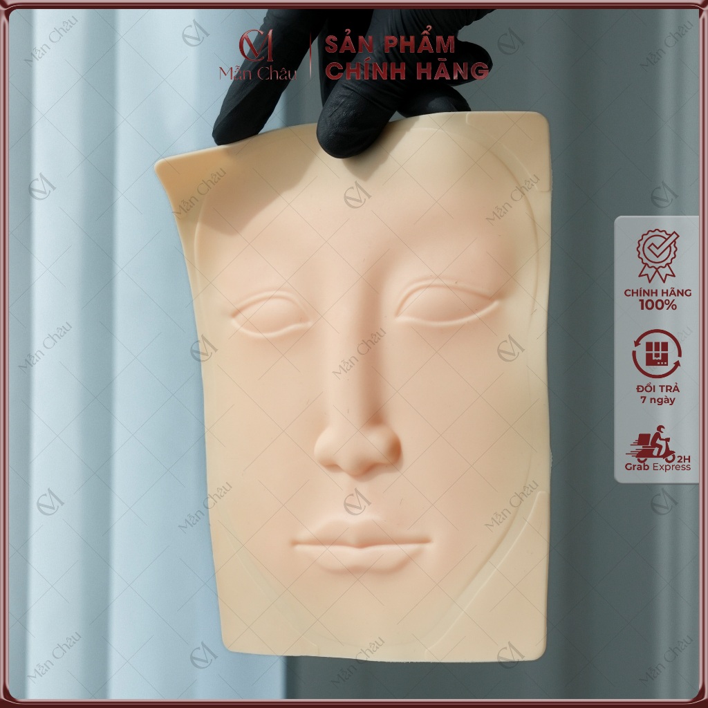 Da 3D khuôn mặt Da vuông 3D dành cho học viên mới tập làm