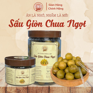 Ô mai sấu giòn, sấu giòn chua ngọt, sấu giòn chua cay sấu có hạt 500G - Ô MAI MÊ