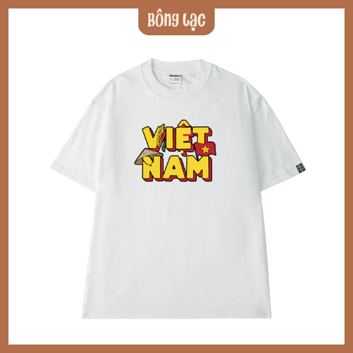 Áo phông in chữ Việt Nam | Bông Lạc BL03