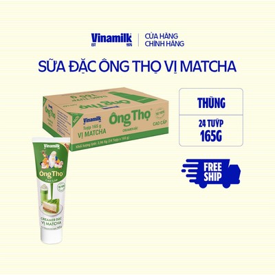 Tuýp Creamer Ông Thọ Vị Matcha 165g