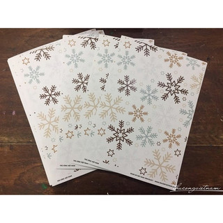 Giấy Scrapbook A4 nền GS 2 tờ
