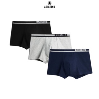 Quần Lót Nam Boxer Aristino Chất Liệu Cotton Mềm Mại Thoáng Mát