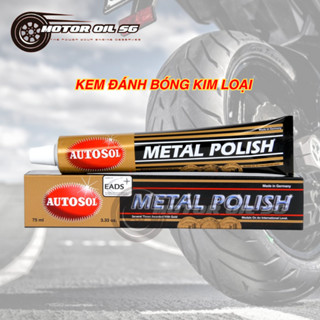   Kèm khăn   Giá sỉ  Hàng Đức Kem Đánh Bóng Kim Loại Viền Iphone Inox Đánh Bóng Sơn Lư Đồng Autosol Metal Polish 