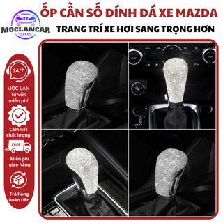 💎 Ốp Cần Số Đính Đá Cao Cấp Dành Cho Xe Mazda – Mazda 2, 3, 6, CX-3, CX-5, CX-8, CX-30 | Đính Đá Thủ Công