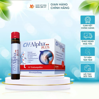 Collagen phục hồi sụn khớp CH Alpha Plus xuất xứ Đức ( hộp 30 ống)