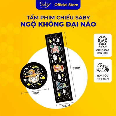 Tấm phim chiếu Saby hình Ngộ Không Đại Náo, phim chiếu cho đèn ngủ chiếu sao Saby Dreamz và Saby Stories