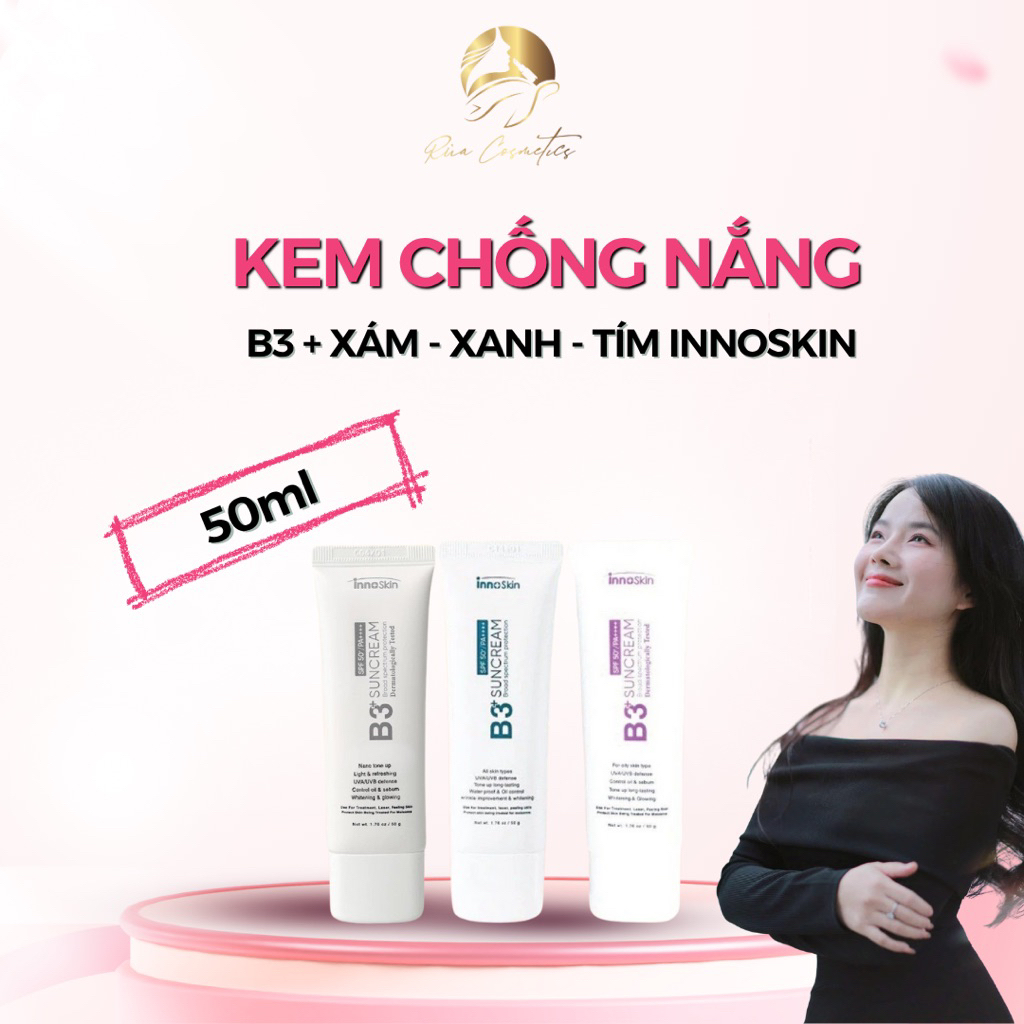 | INNOSKIN |  Kem chống nắng phổ rộng Innoskin B3