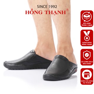 HỒNG THẠNH - Giày Sabo Nam Da Bò Giày Sục Nam Cao Cấp Êm Chân - 5821