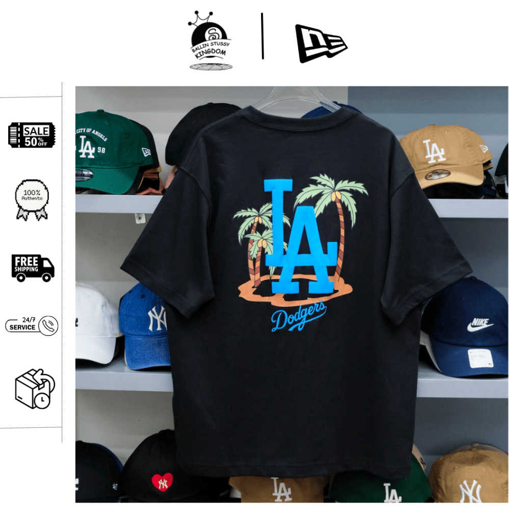 [NEW ERA CHÍNH HÃNG]  ÁO THUN NEW ERA New York In Thêu 2025 - CHÍNH HÃNG 100% - MÃ 12587125