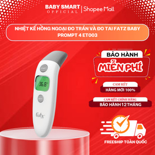 Nhiệt kế hồng ngoại đo trán và đo tai Fatz Baby Prompt 4 ET003 bảo hành 12 Tháng