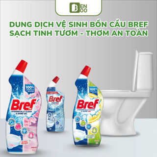Chai Dung Dịch Tẩy Rửa WC, Vệ Sinh Bồn Cầu Bref 750ML Hàng Đức, Diệt Sạch Vi Khuẩn