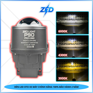  Đèn LED Bi Gầm 3.0 P90 Pro Laser ZED LIGHT - 65W Trợ Pha Laser Chiếu Xa Trên 200m Lắp Gầm Các Dòng Oto - Bảo Hành 2 Năm 